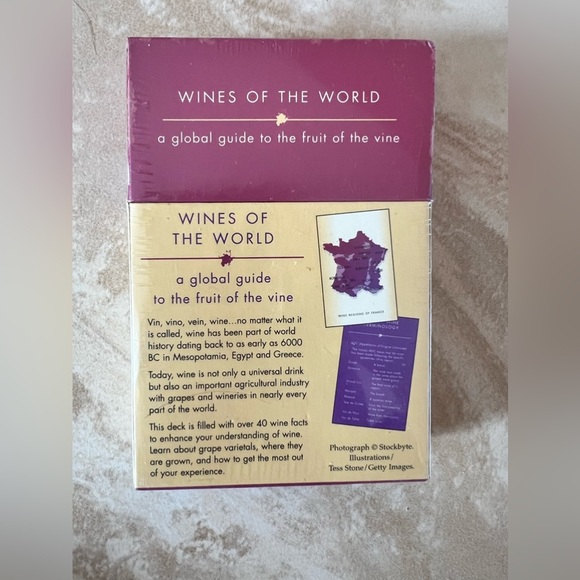 NEW Wines of The World & A Celebration of Wine. 42 Facts & Fancies trivia cards - Picture 4 of 6
